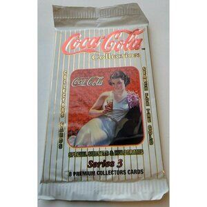 COCA-COLA series 3 Complete Trading Card Set - collectible new in package